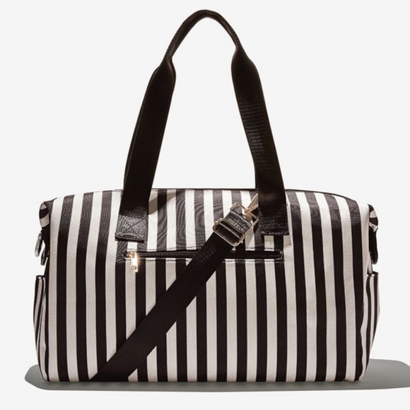 NWT Alice + Olivia Duffle Bag in Positano Stripe - Picture 5 of 8